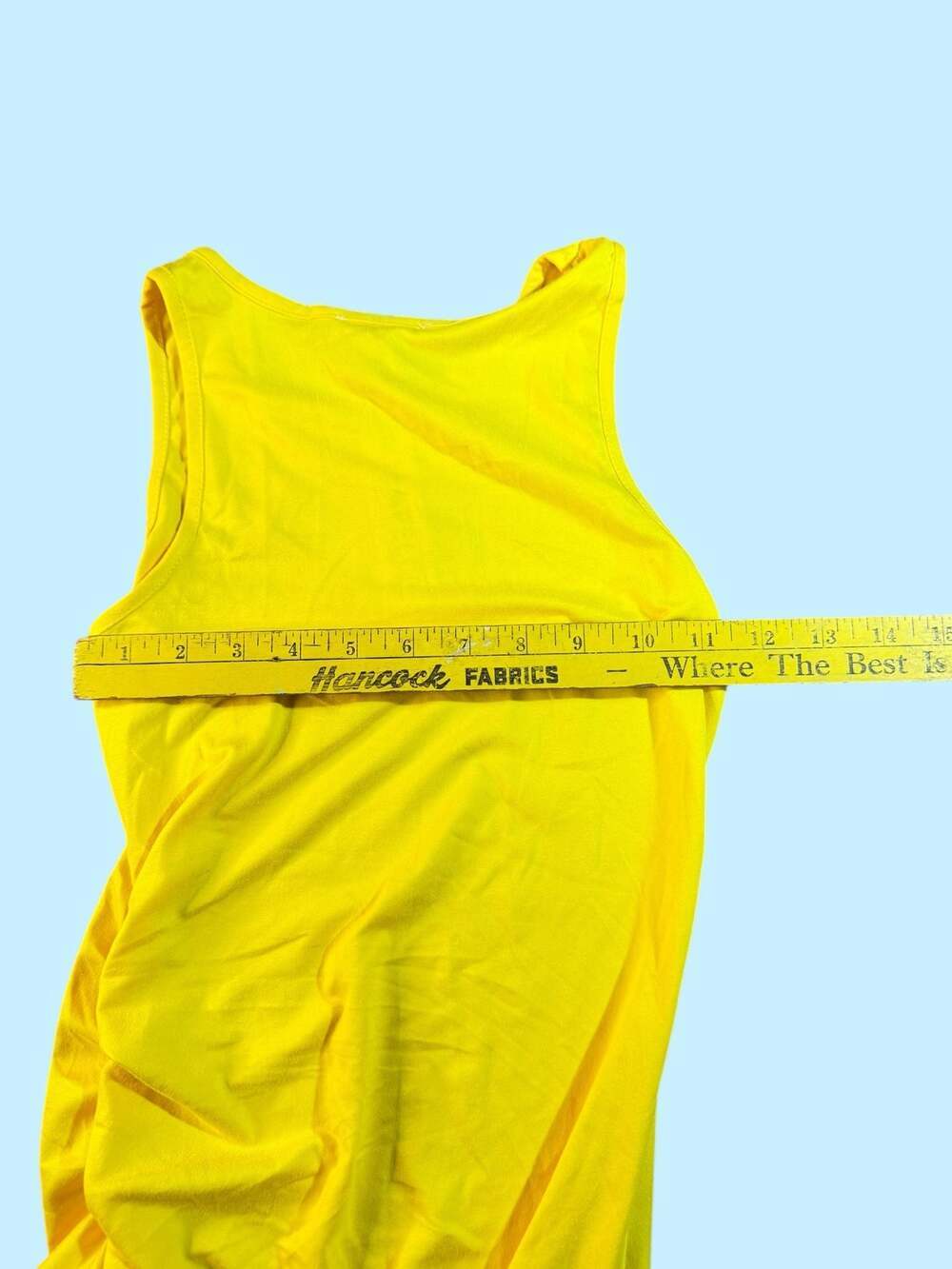 Capella Yellow Ruched Side Knot Sleeveless Maxi Dress Size Small - Picture 8 of 8